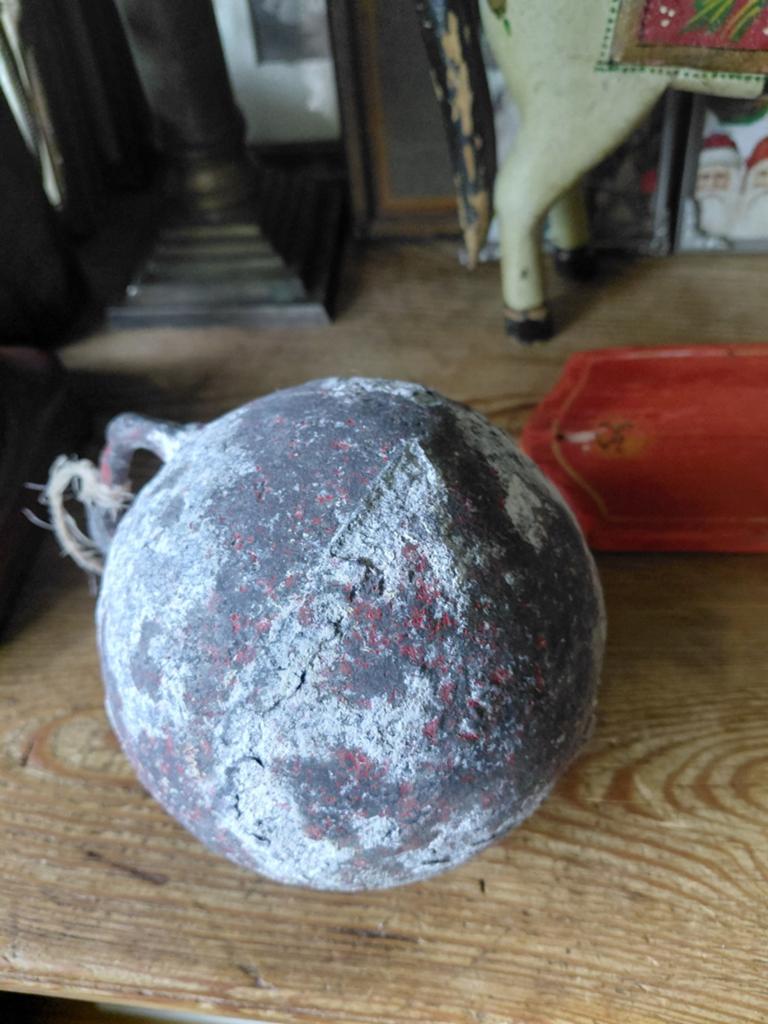 Antieke metalen boei/drijver, Ophalen of Verzenden