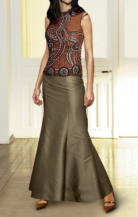 Elegante Tweedelige Dames Set maat 34 - nieuw, Kleding | Dames, Galajurk, Bruin, Nieuw, Ophalen of Verzenden