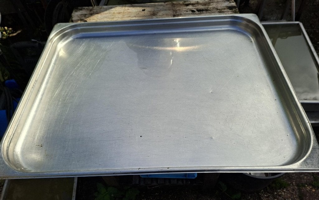 10x RVS Schalen 65x53cm - Gastro Norm GN 2/1, Gebruikt, Verzenden, Overige typen, Rvs