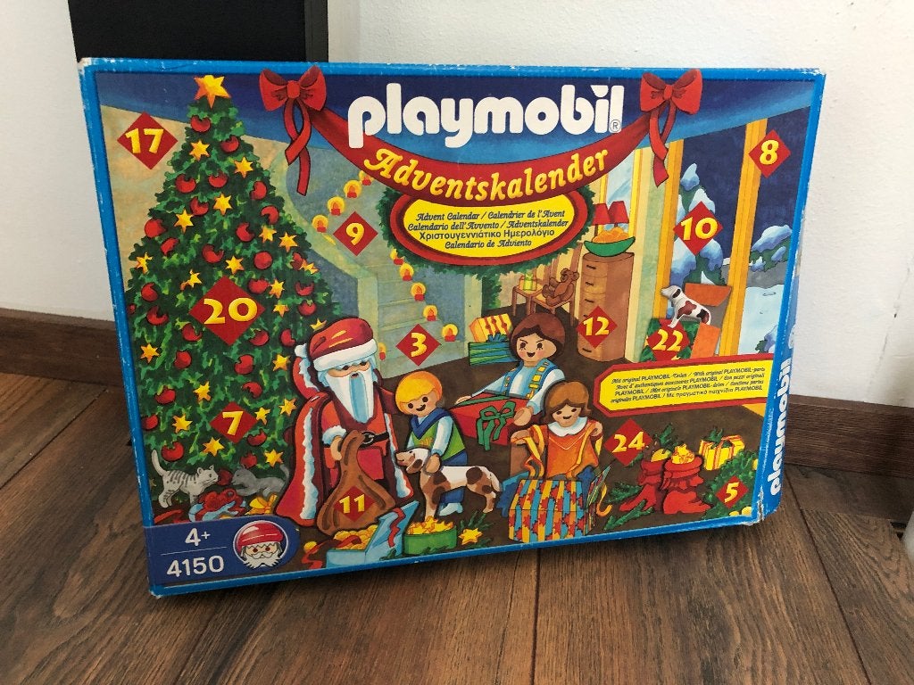 Playmobil 4150 | Adventskalender kerstavond | 2003, Ophalen of Verzenden, Zo goed als nieuw