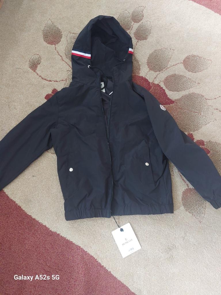 Moncler wind breaker, Moncler, Maat 48/50 (M), Zwart, Nieuw