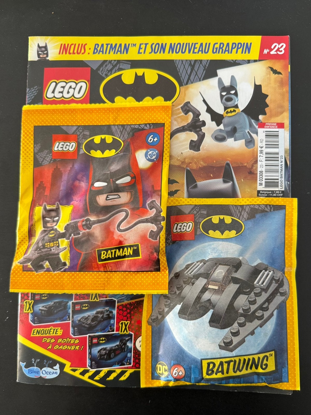 LEGO Paper Bags: Batman with Batarang & Batwing, Overige thema's, Compleet, Lego, Nieuw