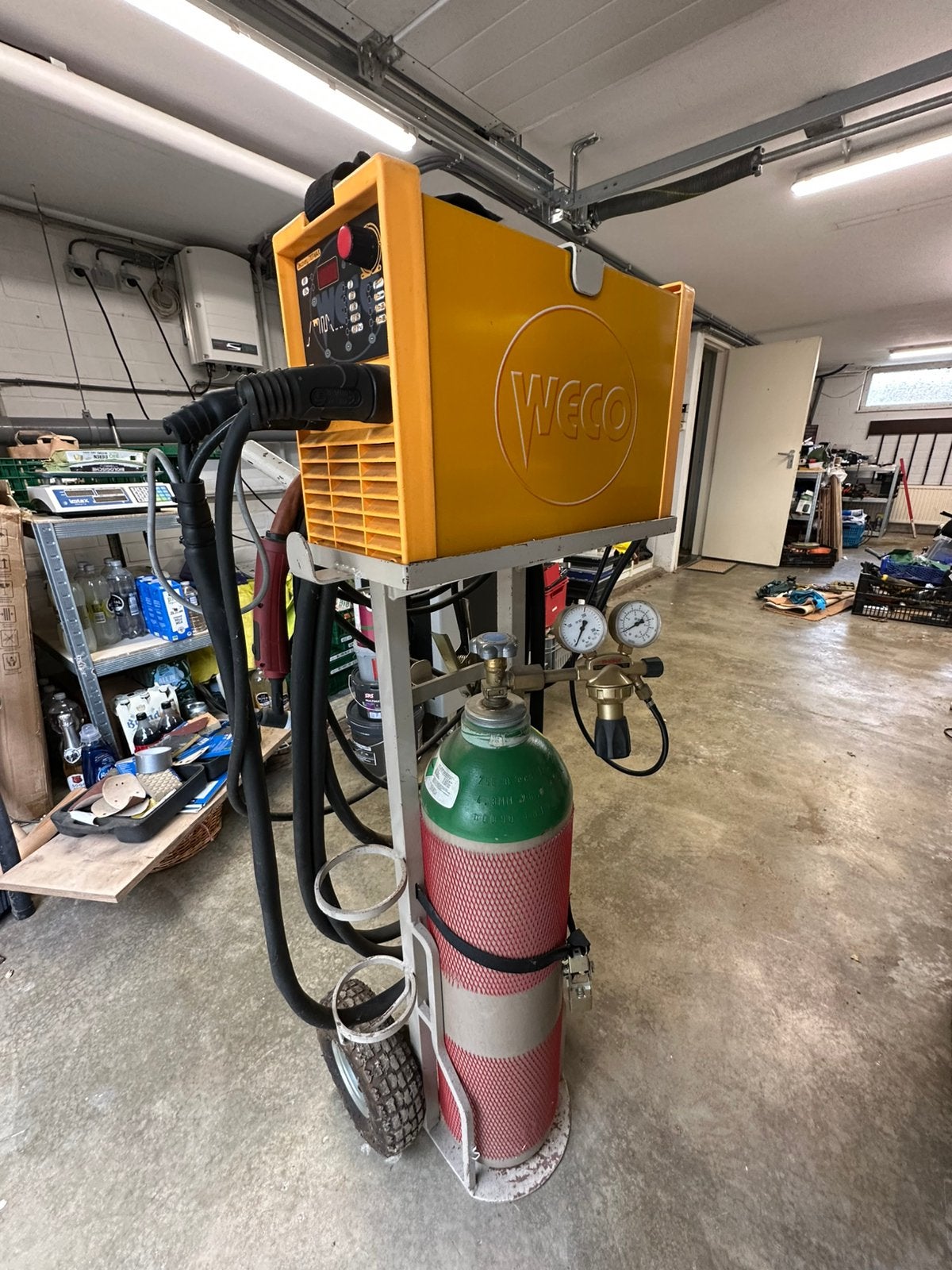 Weco TIG las machine, Doe-het-zelf en Verbouw, Ophalen, 150 tot 250 ampère, Tig