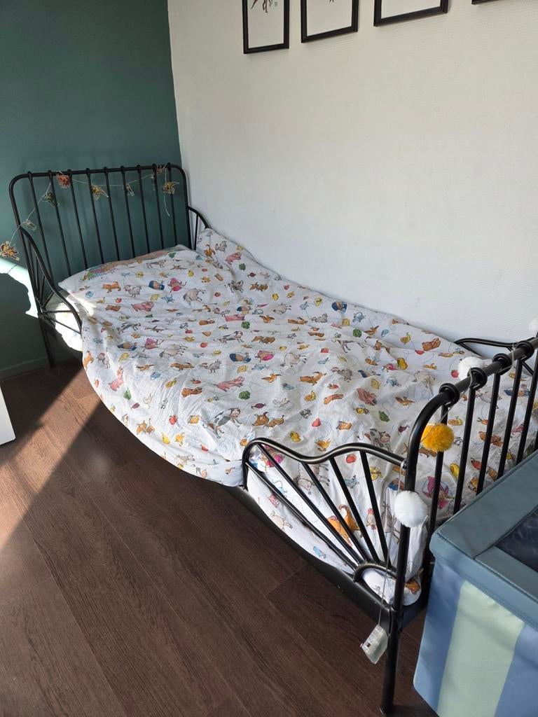 Meegroeibed Minnen Ikea, Kinderen en Baby's, Kinderkamer | Bedden, Ophalen, Zo goed als nieuw, 180 cm of meer, 70 tot 85 cm