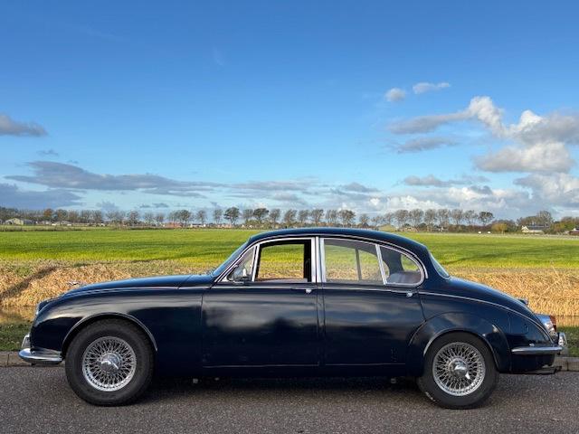 Jaguar Mark II 2.4 V6 Saloon right-hand drive Oldimer! 1969, Achterwielaandrijving, Gebruikt, Overige modellen, Handgeschakeld