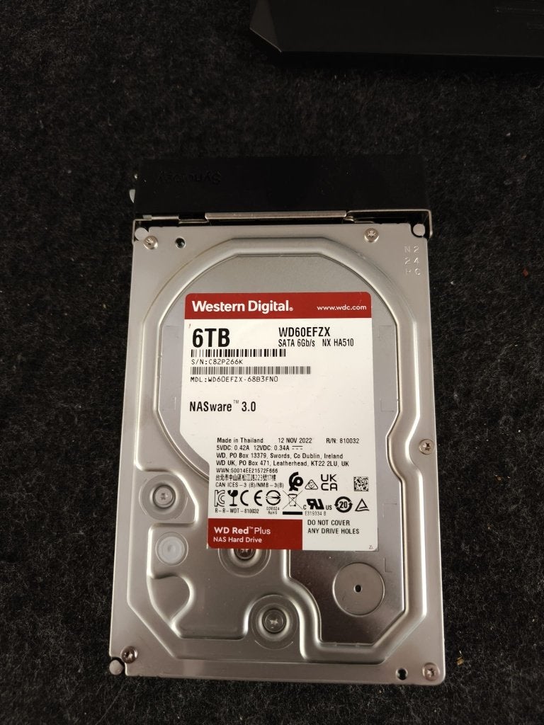 Western Digital 6 TB NAS HDD 4 stuks, Ophalen of Verzenden, Gebruikt