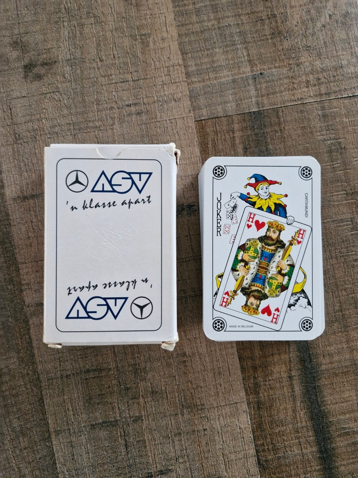 AGV 'n klasse apart speelkaarten - Cartamundi, Verzamelen, Ophalen of Verzenden, Zo goed als nieuw, Joker(s)