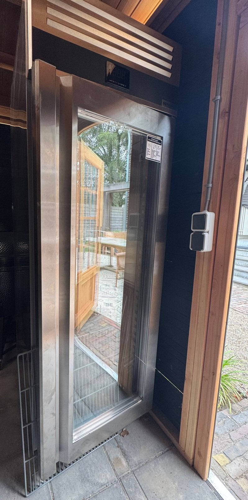GGM gastro diepvries kast, Minder dan 60 cm, 160 cm of meer, Zo goed als nieuw, Vrijstaand