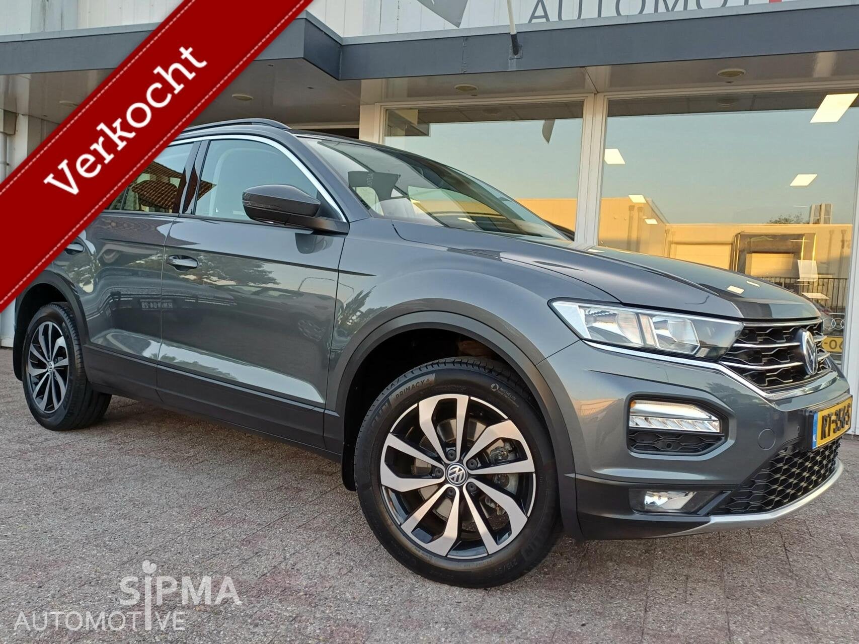 Volkswagen T-Roc 1.5 TSI Style/150pk/Carplay/Navi/Pdc/Lmv, Auto's, Voorwielaandrijving, Stof, 150 pk, Origineel Nederlands