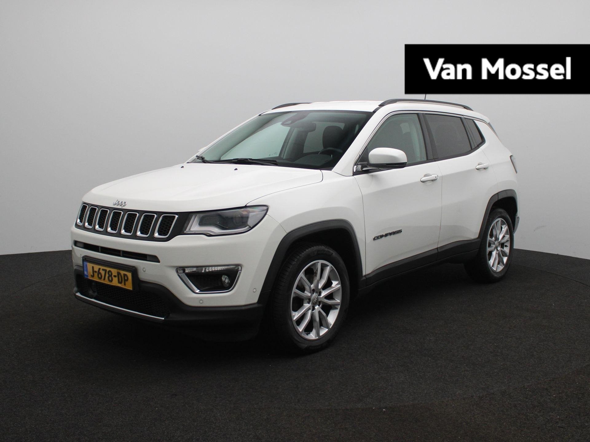 Jeep Compass 1.3T Limited | Paasknaller | Parkeercamera Acht, Auto's, Voorwielaandrijving, 12 maanden, 4 cilinders, Leder en Stof
