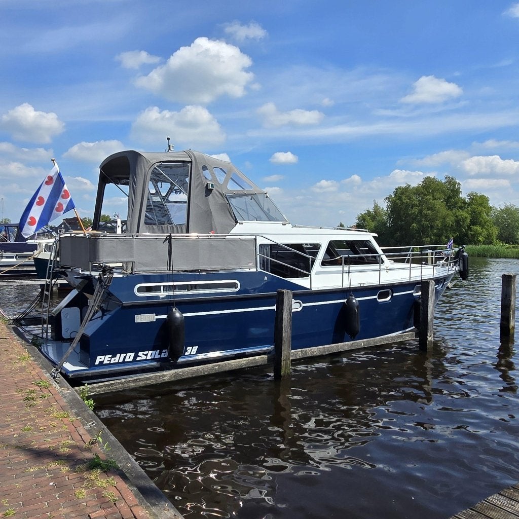 Pedro Solano 38 mooie gezinsboot te koop, Watersport en Boten, Gebruikt, Binnenboordmotor, Diesel, Walstroom