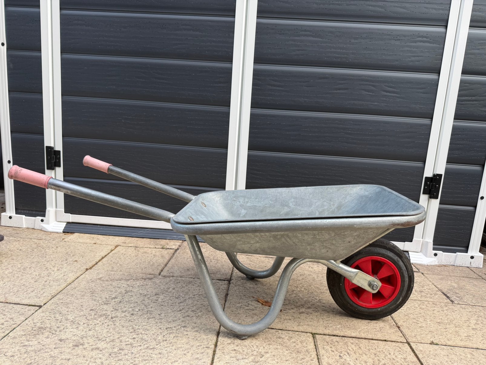 Okido Kinder Kruiwagen Gegalvaniseerd metaal, Tuin en Terras, Ophalen, Gebruikt, Handmatig, Eenwielig