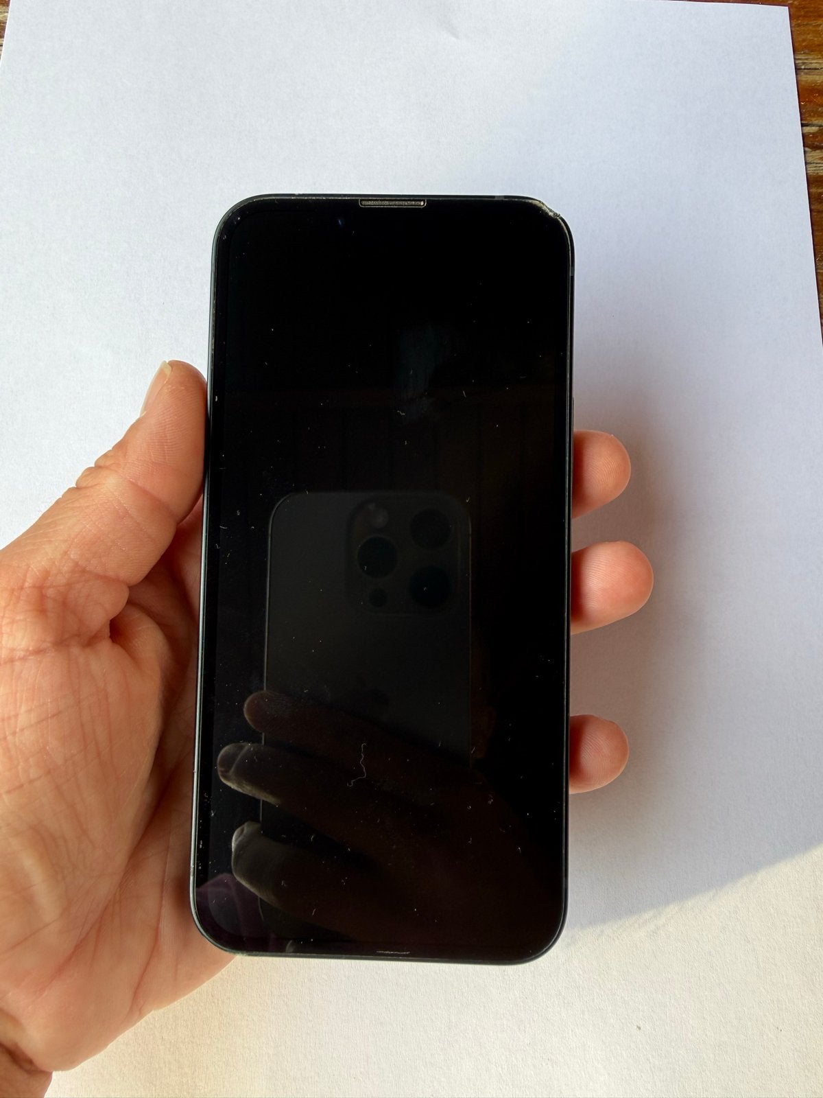 iPhone 13 mini 128 GB Midnight - Krasvrij, Ophalen, 128 GB, Zwart, Zo goed als nieuw