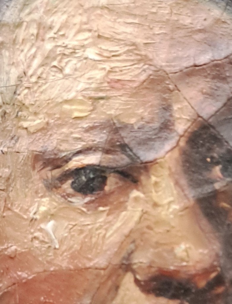 Antiek Portret, Antiek en Kunst, Kunst | Schilderijen | Klassiek, Verzenden