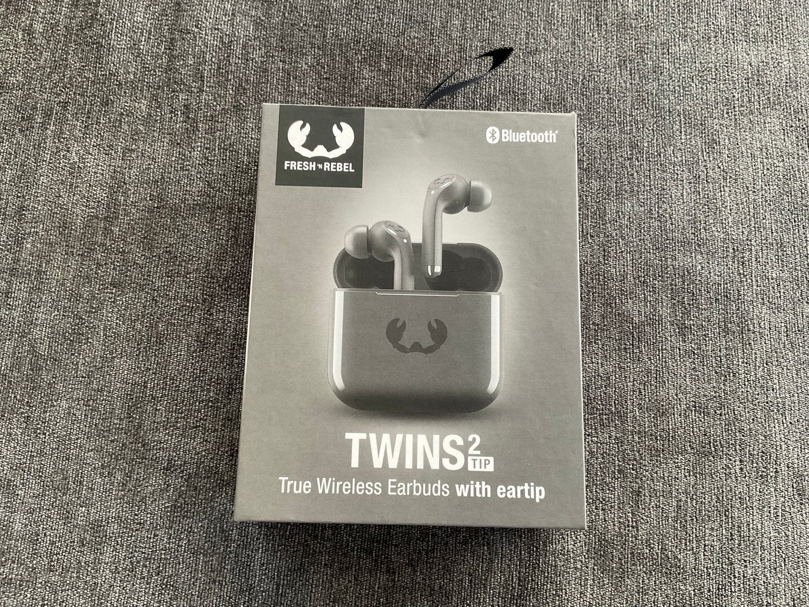 Fresh 'n Rebel Twins 2 Tip True Wireless Earbuds, Bluetooth, Ophalen of Verzenden, Zo goed als nieuw, Grijs