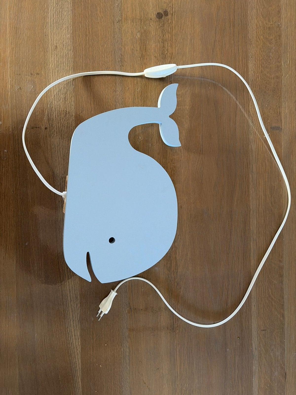 Walvis wandlampje voor kinderkamer - Toddie, Overige merken, Ophalen of Verzenden, Zo goed als nieuw, Ophangbaar