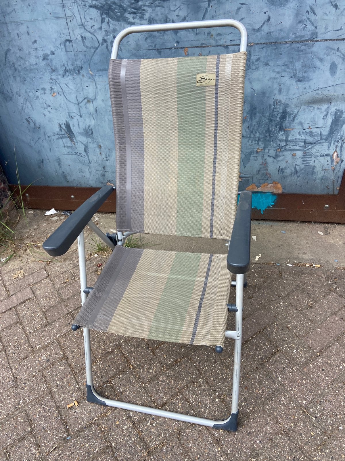 4 Bardani campingstoelen, Ophalen, Gebruikt, Campingstoel