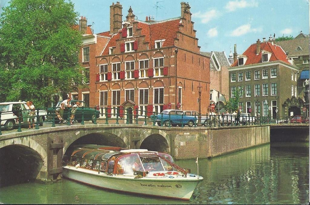 Amsterdam Gelopen Ansichtkaart ( A1082 ), Ophalen of Verzenden, 1980 tot heden, Gelopen, Noord-Holland