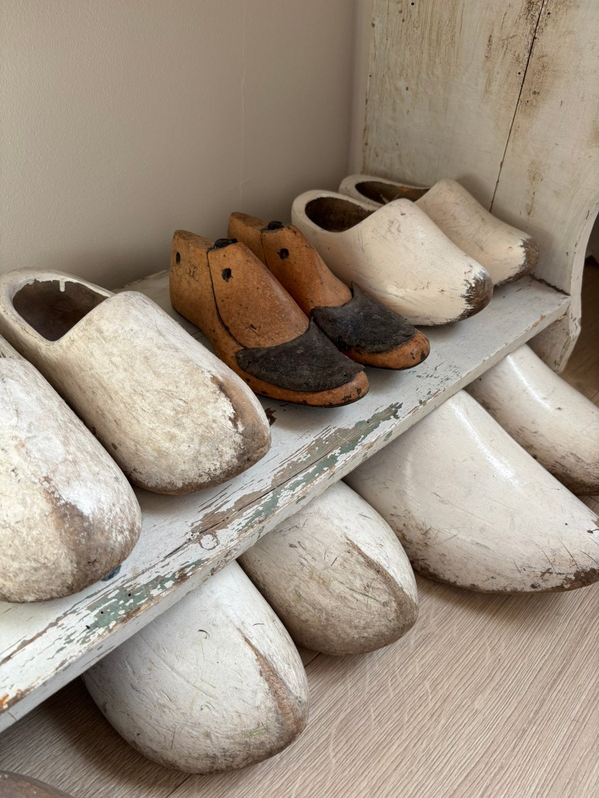 Set oude schoenmallen ~ brocante, Antiek en Kunst, Ophalen of Verzenden