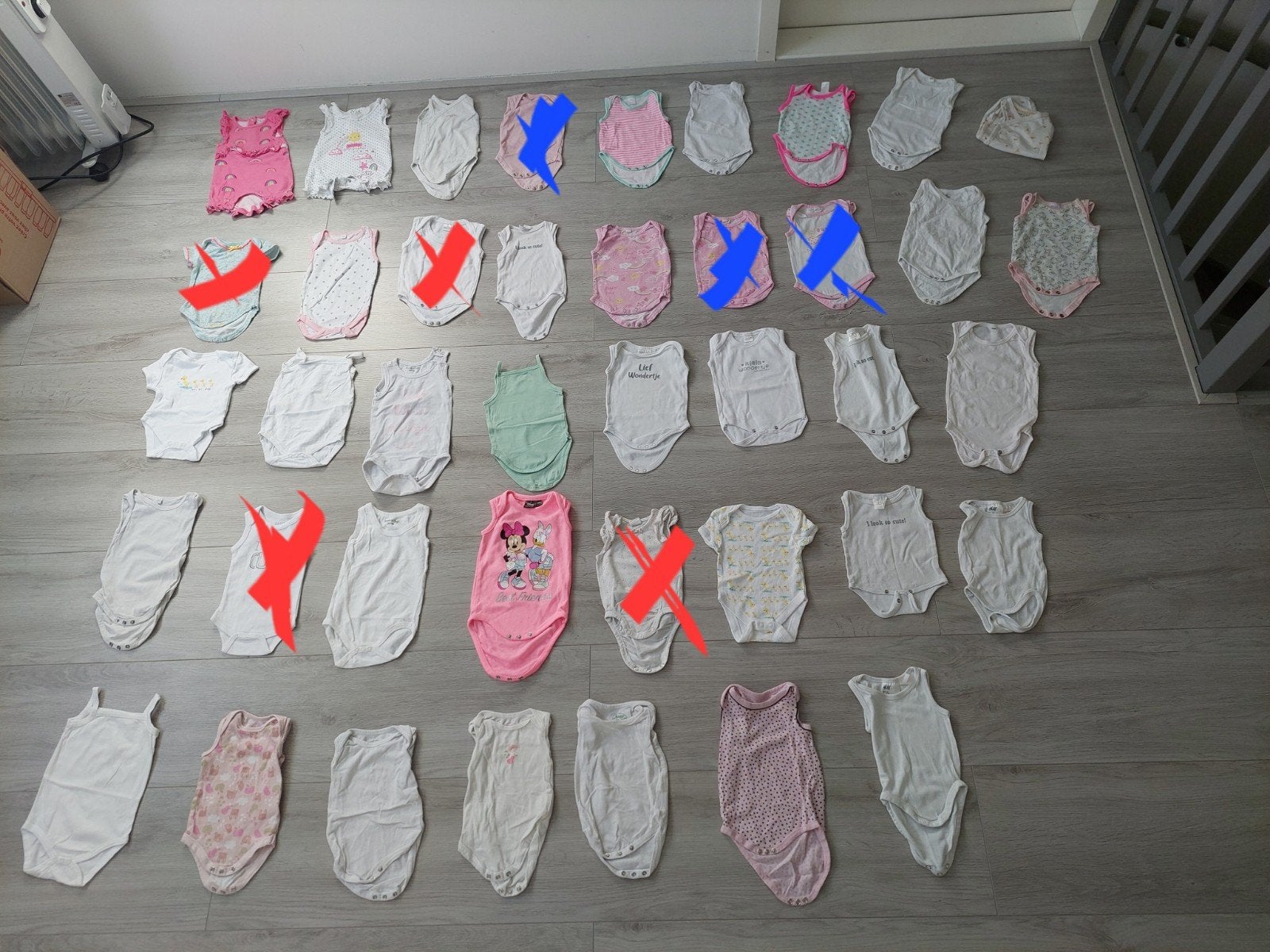 Rompers maat 50/56 meisje mouwloze rompers playsuit, Ophalen of Verzenden, Zo goed als nieuw, Meisje, Nacht- of Onderkleding