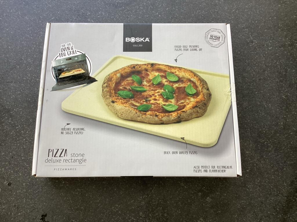 Boska pizzasteen nieuw in doos - Oven & BBQ, Ophalen, Overige typen, Nieuw, Steen/keramiek