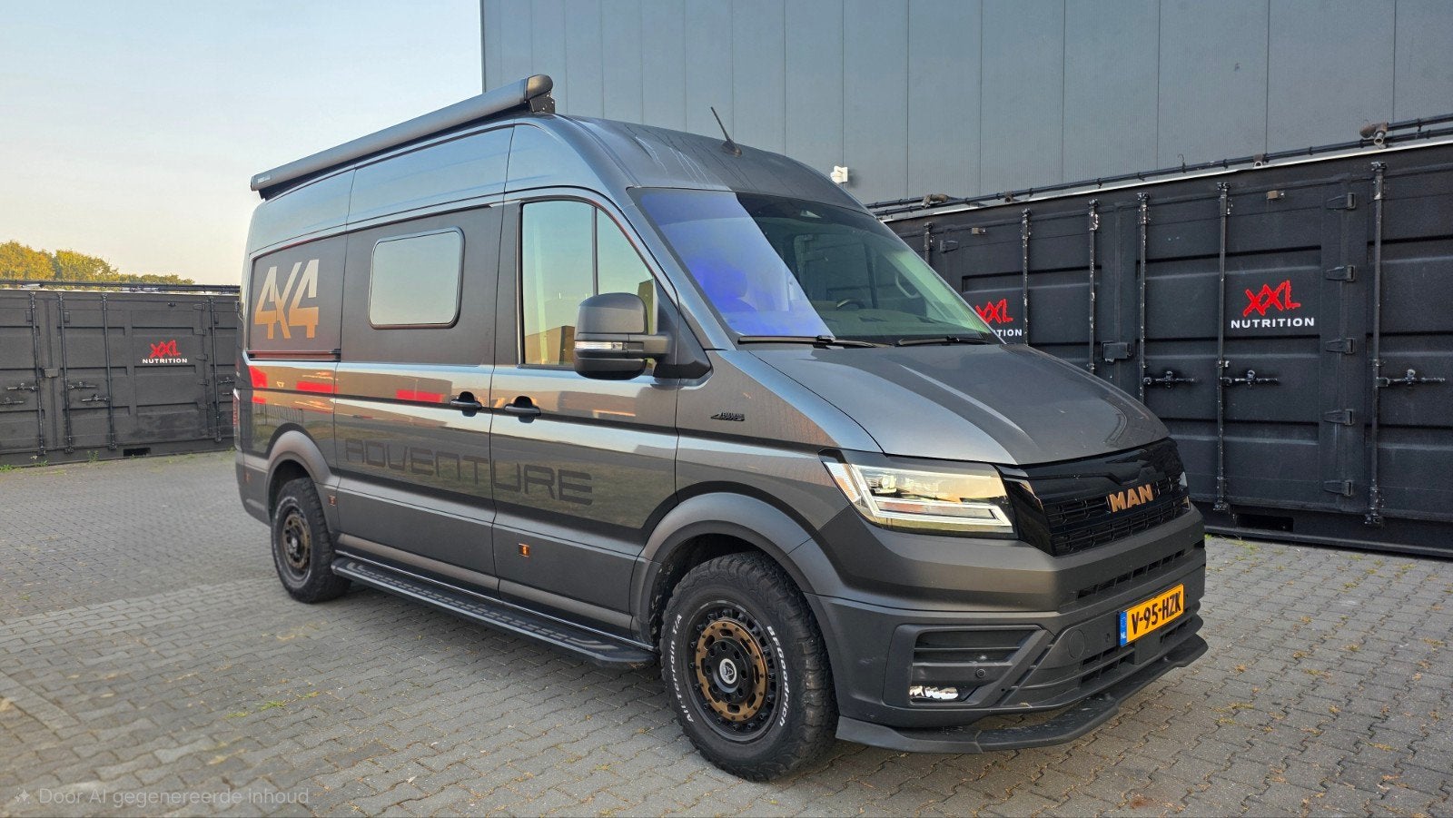 Prachtstaat! MAN TGE FACELIFT 2024! Off Road Look! Automaat!, Stof, 4 cilinders, MAN, Bedrijf