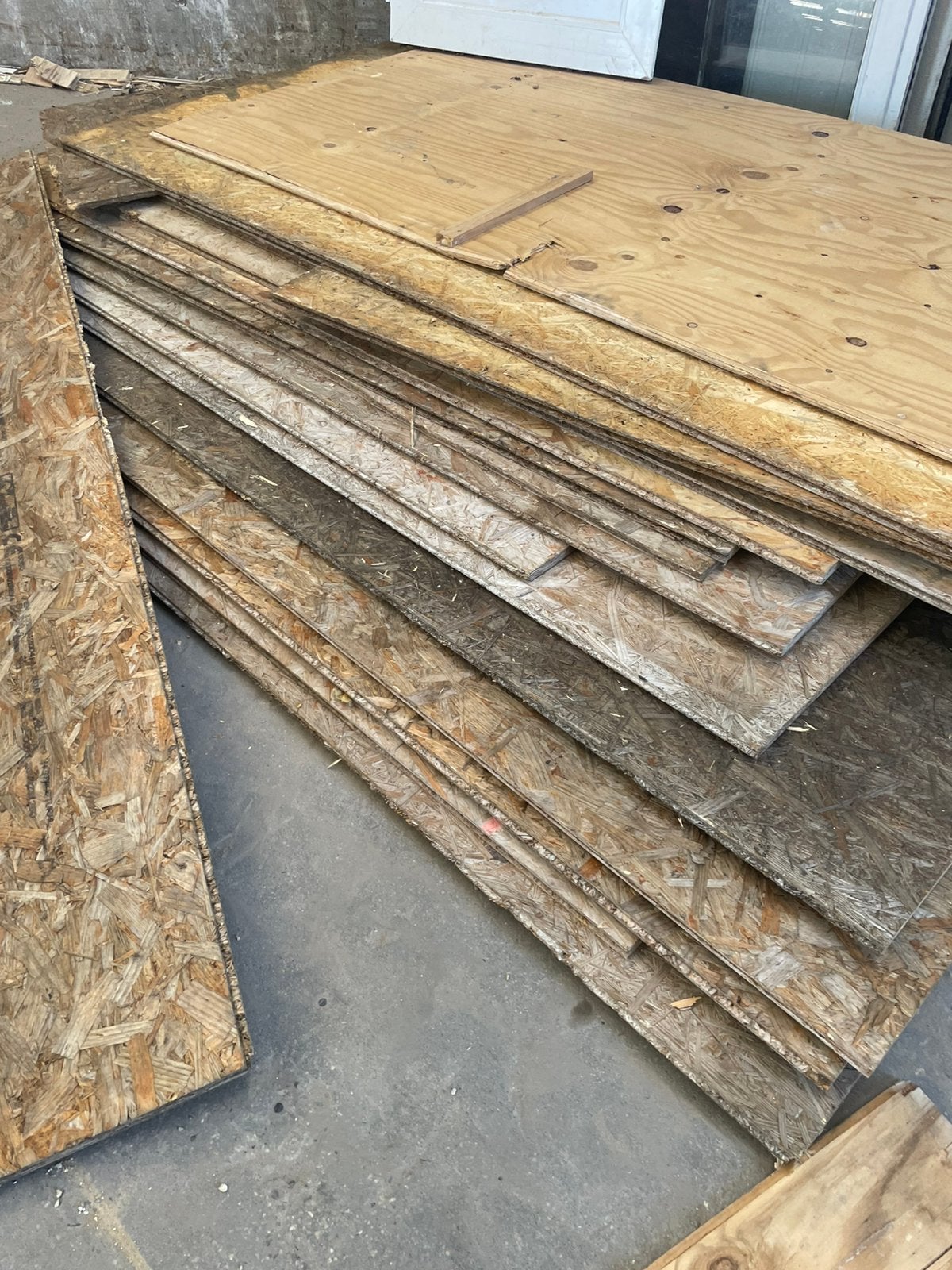 Osb / underlayment platen, Ophalen of Verzenden, Zo goed als nieuw, Minder dan 180 cm, Palen