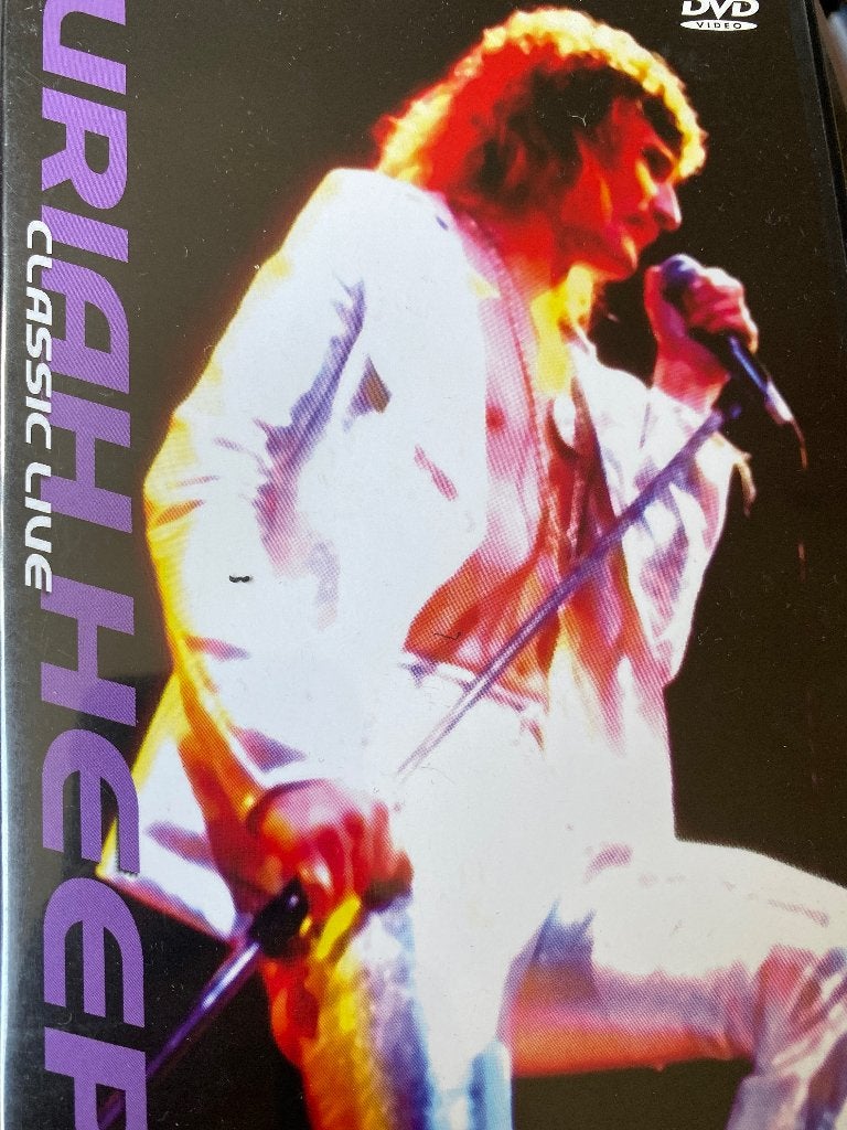 Uriah Heep - Classic Live DVD (Concertregistratie), Alle leeftijden, Ophalen of Verzenden, Concert, Inclusief doosje