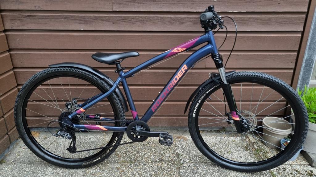 Rockrider Kinder Mountainbike met Schijfremmen 27.5 inch, Fietsen en Brommers, Gebruikt, Versnellingen, Rockrider, Schijfrem