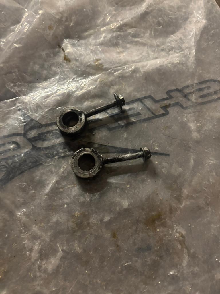 Kettingspanner + motoras voor derbi senda 50, Fietsen en Brommers, Ophalen of Verzenden, Zo goed als nieuw, Uitlaat
