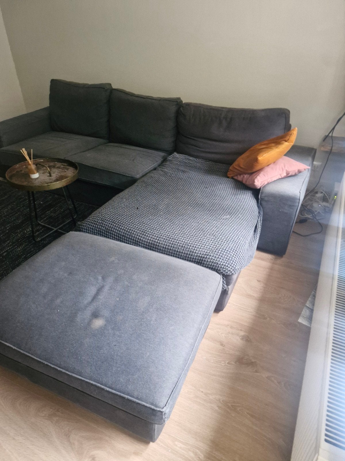 IKEA Hoekbank - Comfortabel en Ruim moet weg voor maandag, 250 tot 300 cm, Gebruikt, 100 tot 125 cm, Hoekbank