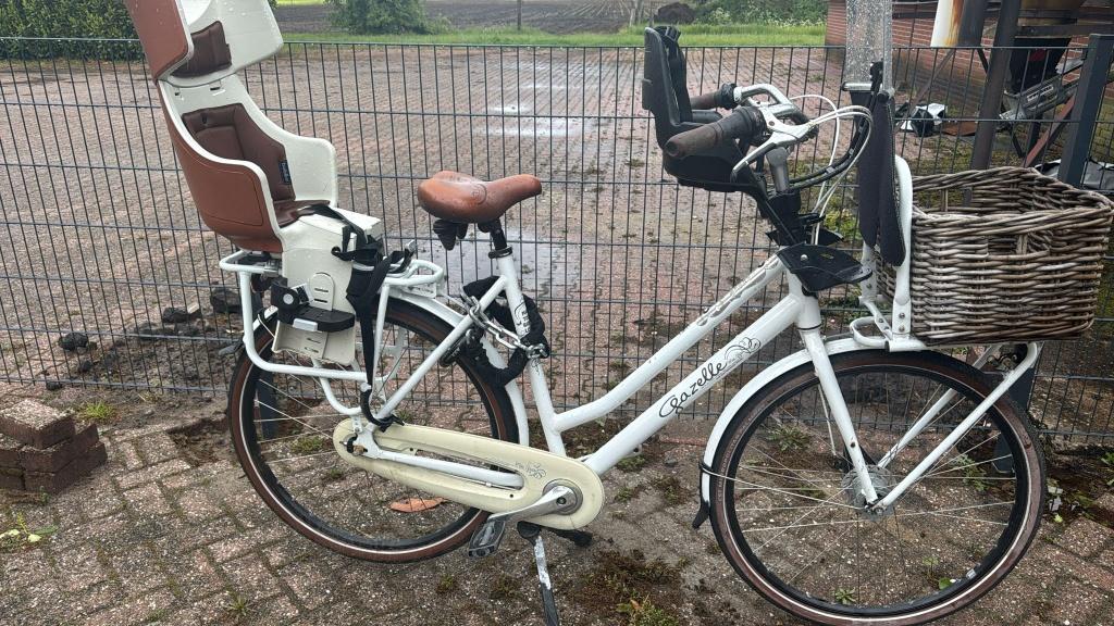 Gazelle Dames Fiets, Fietsen en Brommers, Gebruikt, Gazelle, Trommelrem, 56 cm of meer