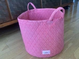 Minene opruimmand opbergmand stoffen wasmand kinderkamer, Ophalen, Zo goed als nieuw, Wasbaar, Overige typen