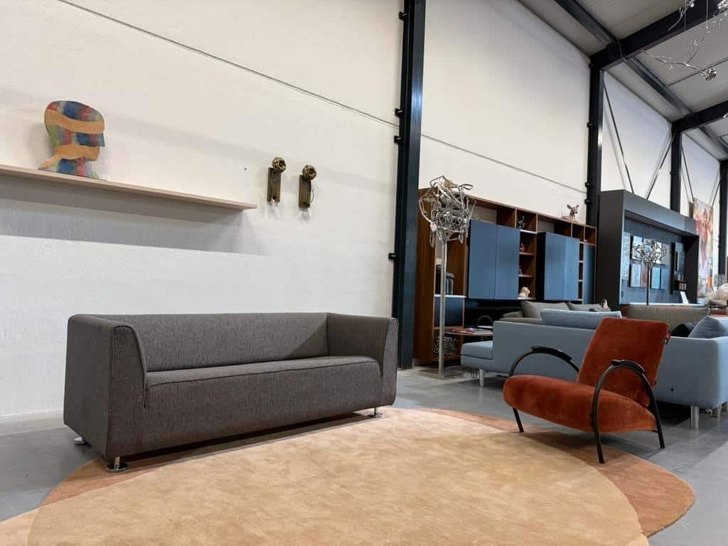 (2) Nieuw Gelderland 4800 Bank 2,5 Moss stof Design 190, Huis en Inrichting, Niet ingevuld, 150 tot 200 cm, Niet ingevuld, 75 tot 100 cm