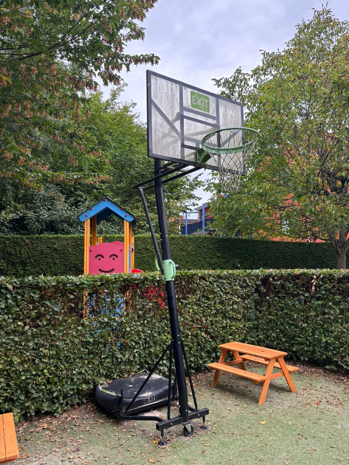 Basketbalpaal GRATIS, Sport en Fitness, Basketbal, Ophalen, Zo goed als nieuw, Ring, Bord of Paal