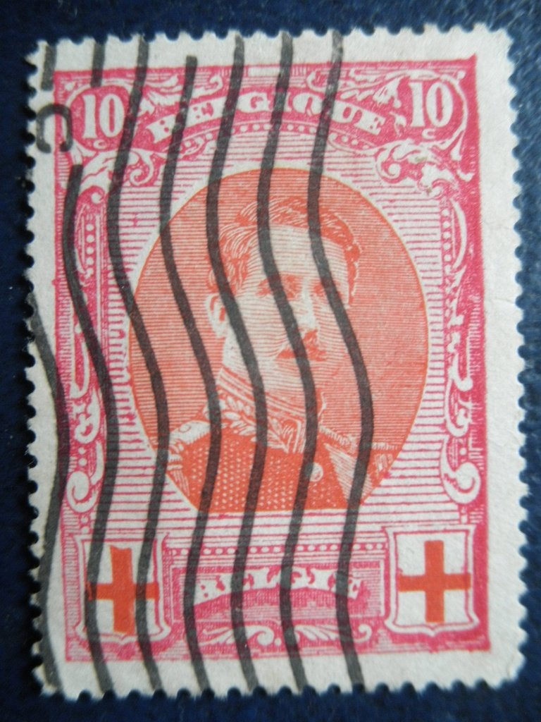 Postzegels België 1915 Rode Kruis nr. 111 - cw. 13,00., Ophalen of Verzenden, Gestempeld, Rode kruis