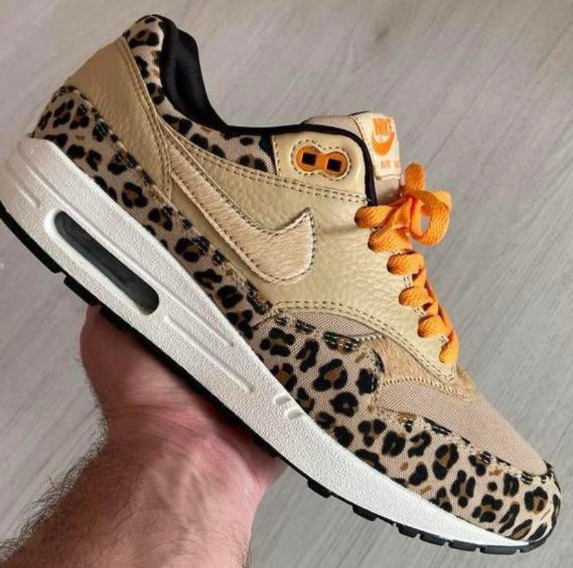 Nike Air Max 1 Leopard Animal, Kleding | Heren, Schoenen, Ophalen of Verzenden, Nieuw, Overige kleuren, Sneakers of Gympen