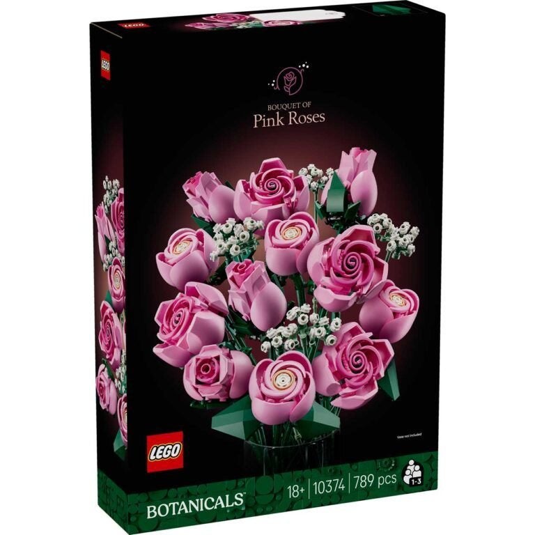 Lego Botanicals 10374 Roze rozenboeket NIEUW, Lego, Overige thema's, Lego, Nieuw