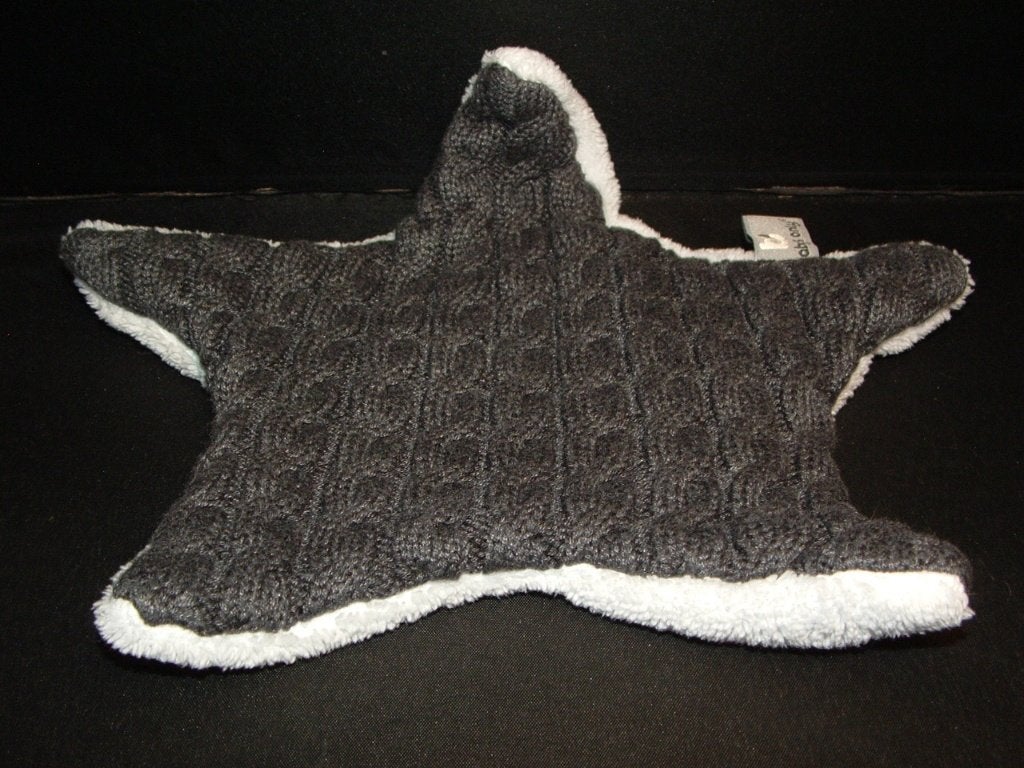 BABYS ONLY STER KNUFFELDOEK ZWART GEBREID MET, Verzenden, Nieuw, Overige typen