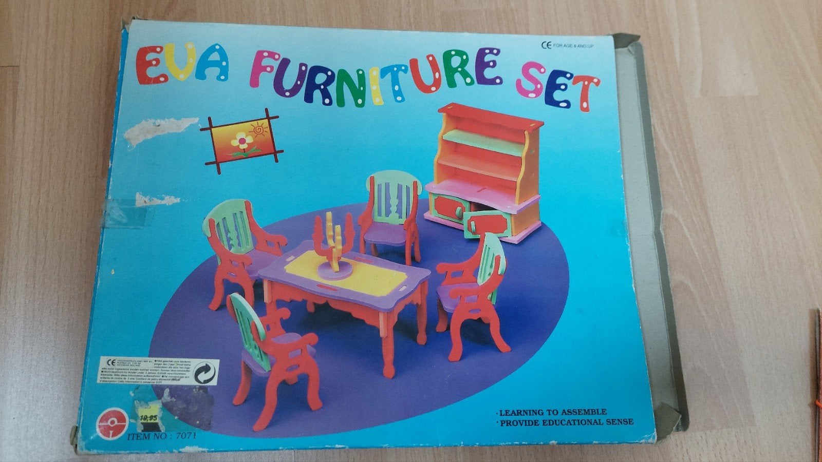 foam knutsel meubelset, Hobby en Vrije tijd, Ophalen of Verzenden, Nieuw, Educatief, Knutselset