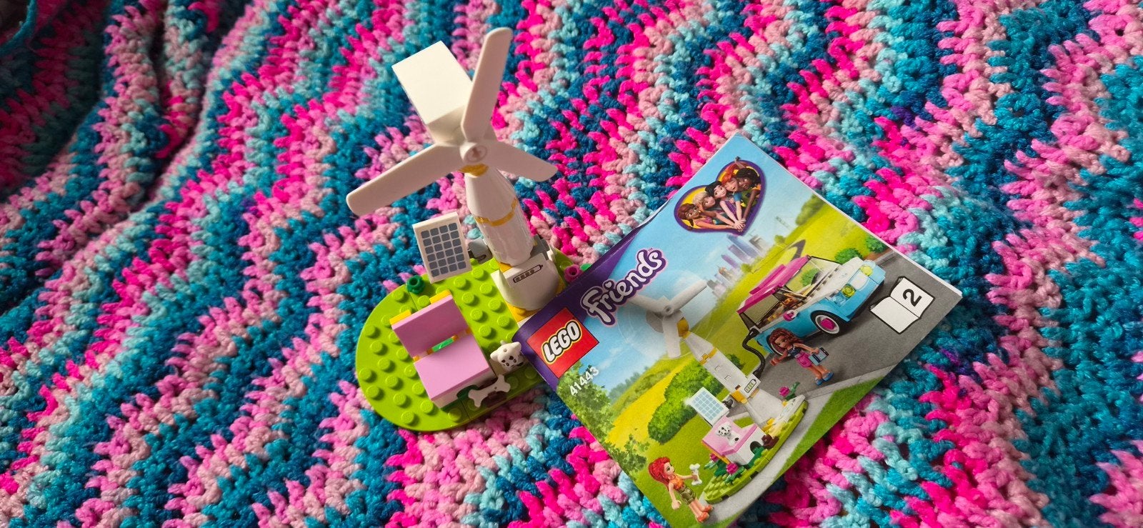 Lego Friends 41443: Olivia's elektrische auto, Gebruikt, Lego, Compleet, Friends