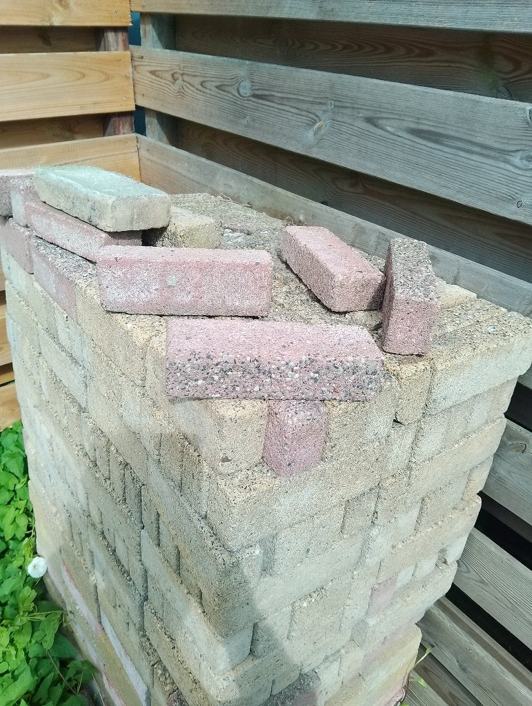 Terrasstenen en stoeptegels, Tuin en Terras, Ophalen, Gebruikt