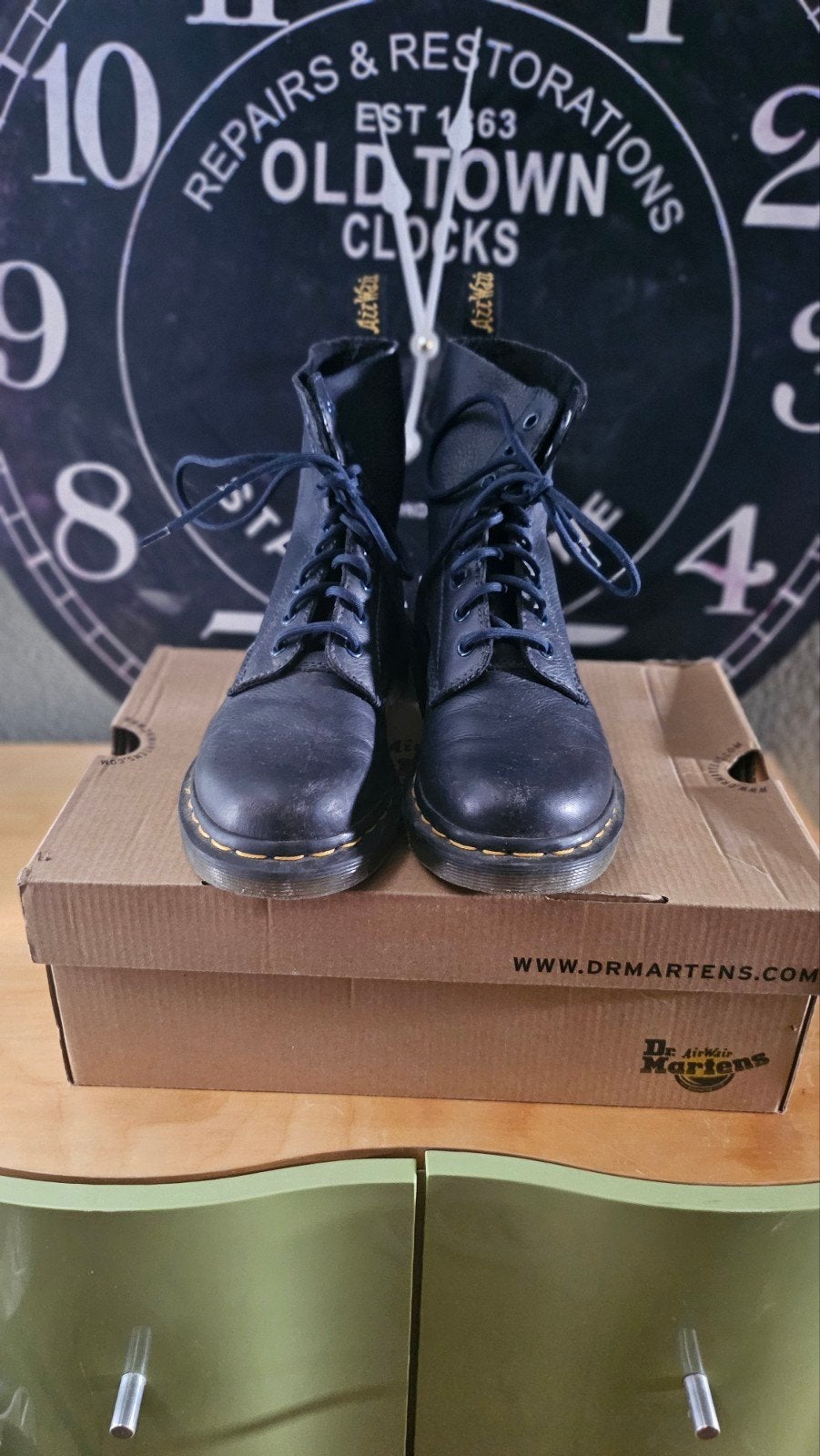 Dr. Martens 1460 Pascal maat 38, Kleding | Dames, Schoenen, Blauw, Lage of Enkellaarzen, Ophalen of Verzenden, Dr. Martens