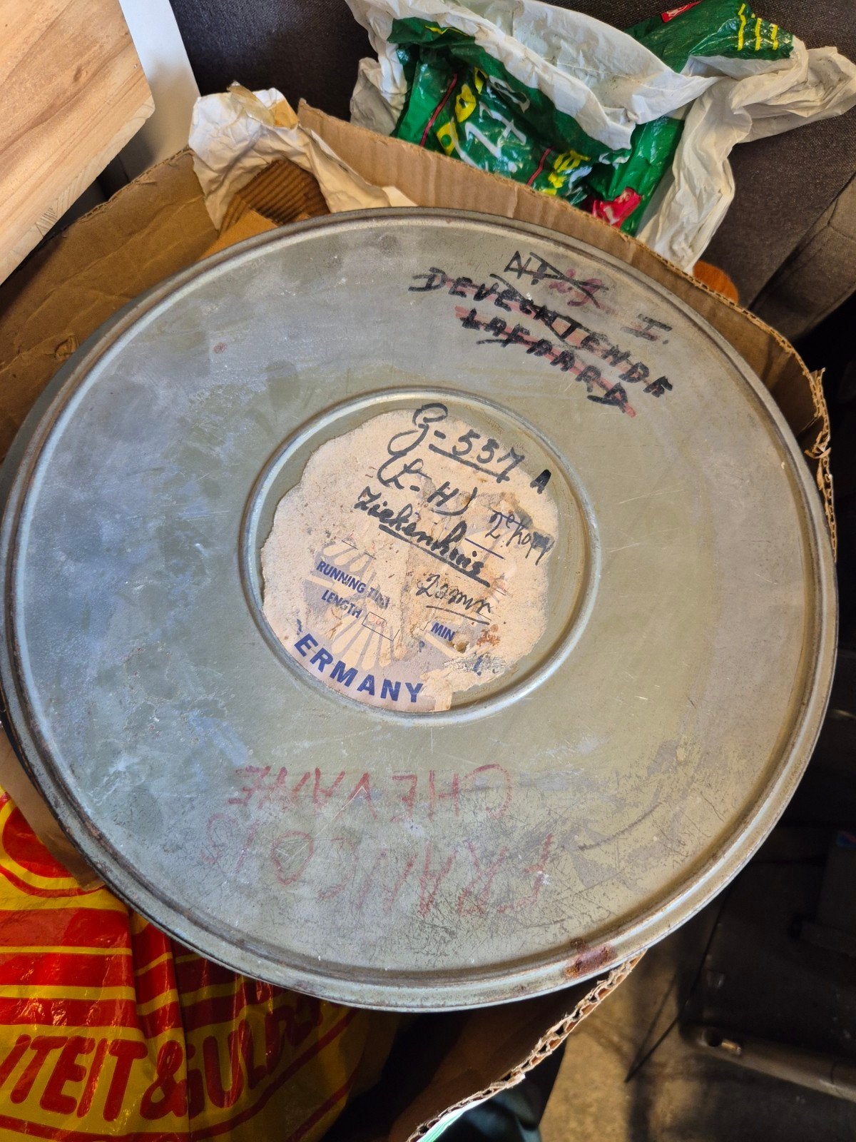 Laurel & Hardy film op 16 mm spoel - Zeldzaam item, Ophalen of Verzenden