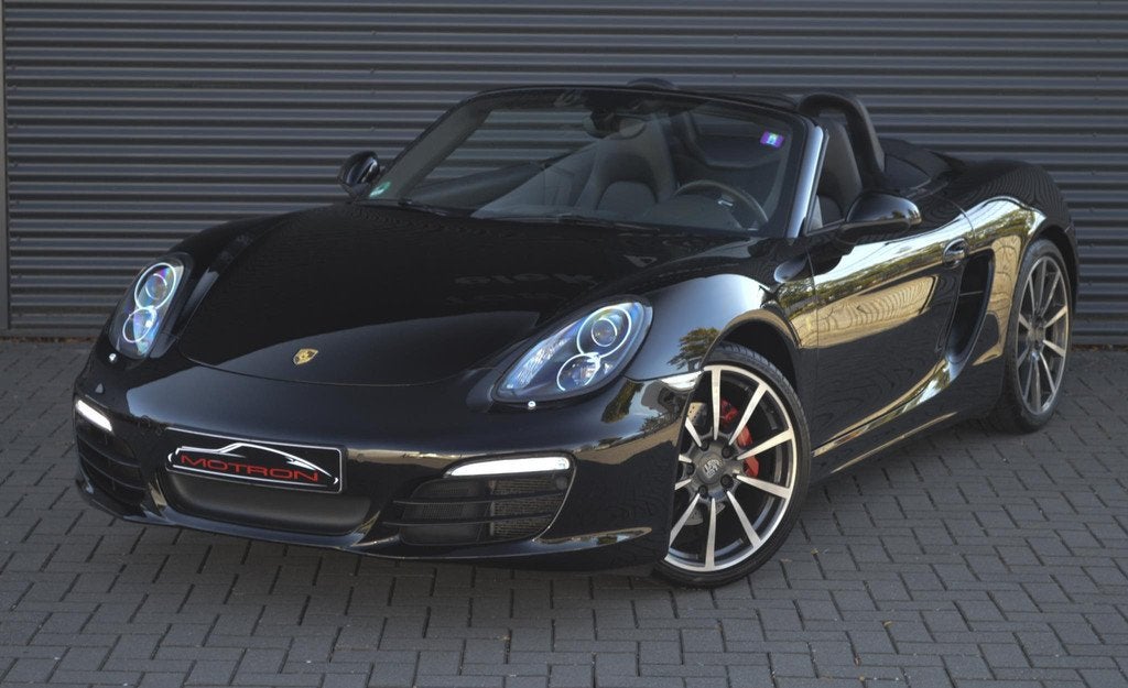 Porsche Boxster S 981 3.4 PDK, Auto's, Porsche, Euro 5, Gebruikt, Zwart, Cabriolet