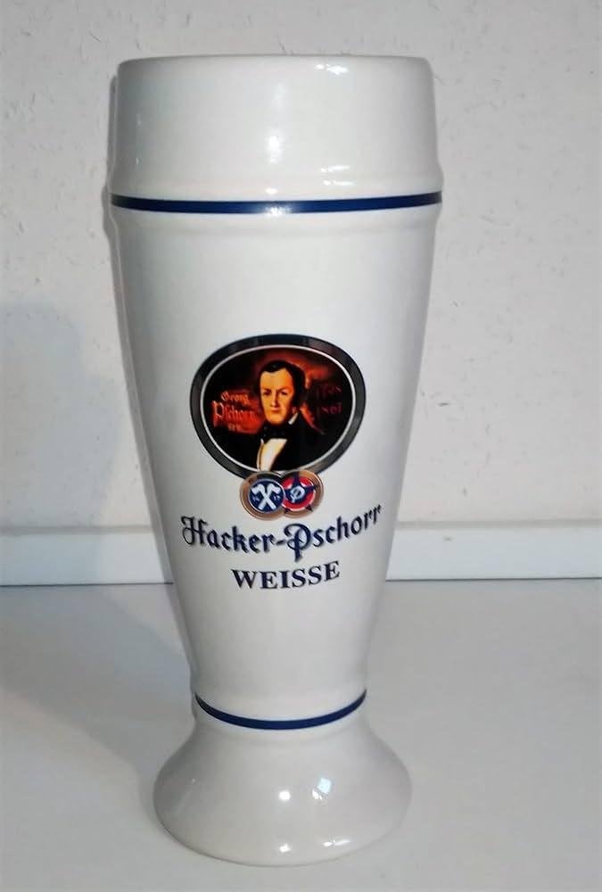 bierglas-Hacker P-schorrr Bierglas ( Aardewerk ), Ophalen of Verzenden, Nieuw, Bierglas