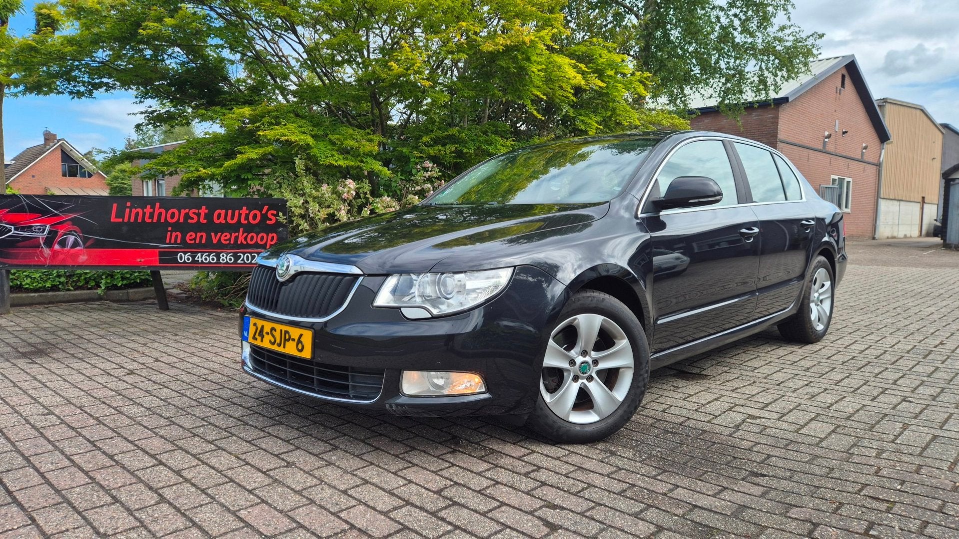 Skoda Superb 1.6 TDI Greenline Ambition Business Line, Auto's, Skoda, Voorwielaandrijving, Euro 5, Stof, Gebruikt