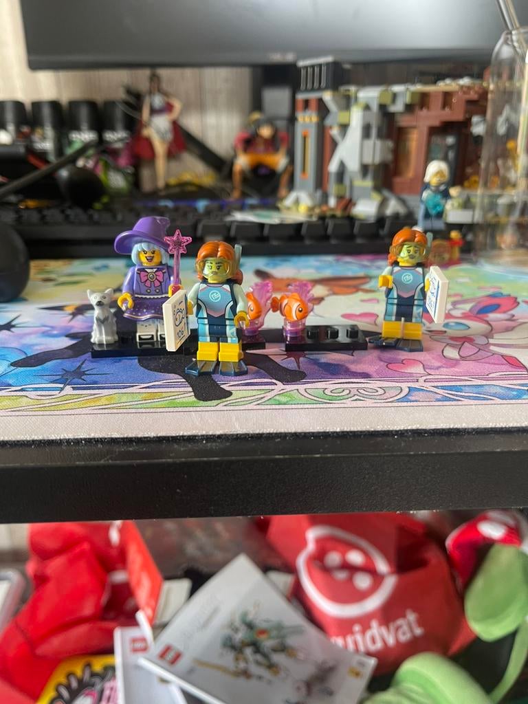 3 cmf lego figuren 2 x de scuba diver en 1 x de mage, Verzamelen, Poppetjes en Figuurtjes, Ophalen of Verzenden, Zo goed als nieuw