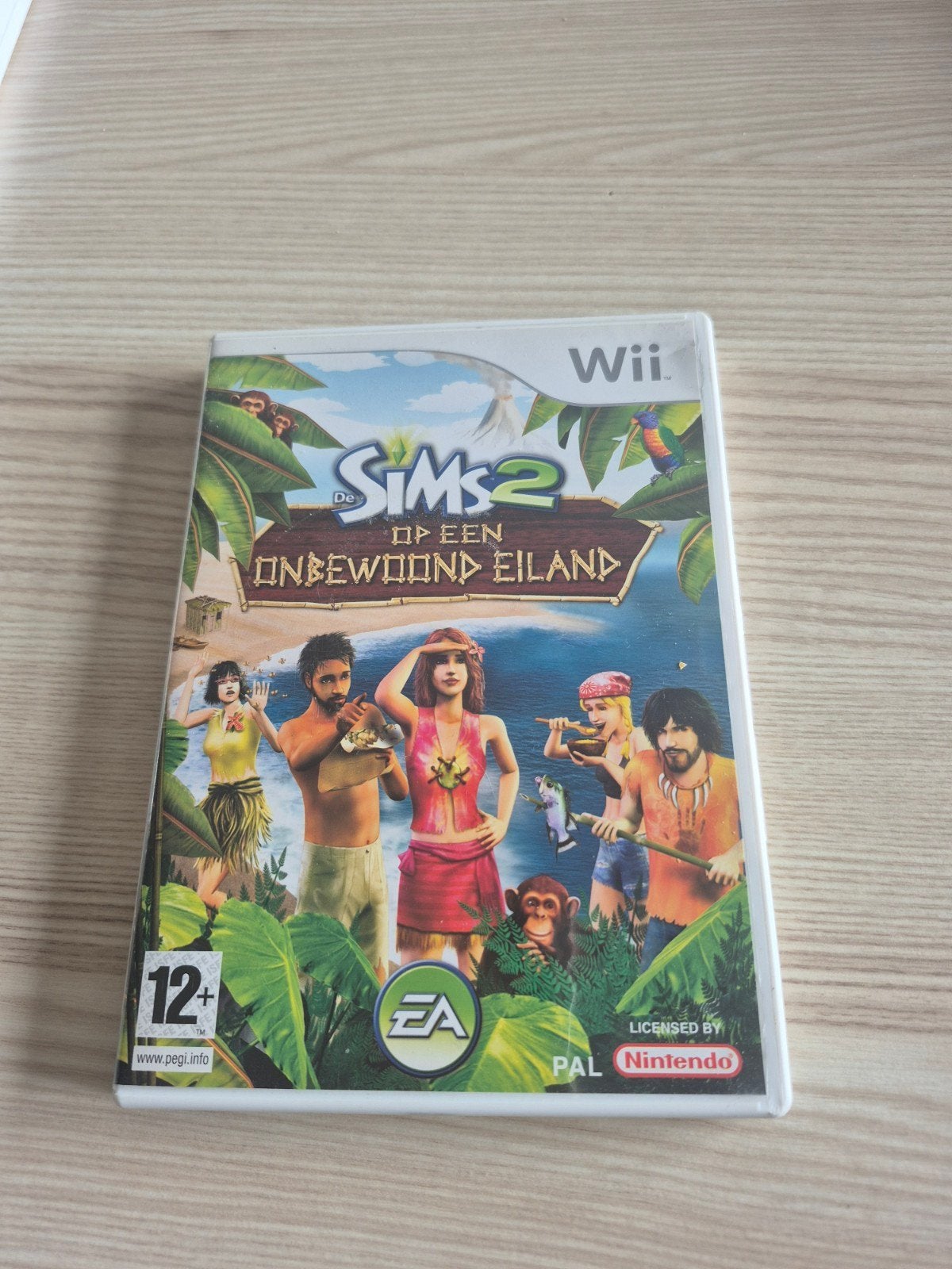 De Sims 2 Op Een Onbewoond Eiland - Nintendo Wii, Spelcomputers en Games, Games | Nintendo Wii, Gebruikt, 1 speler, Ophalen of Verzenden
