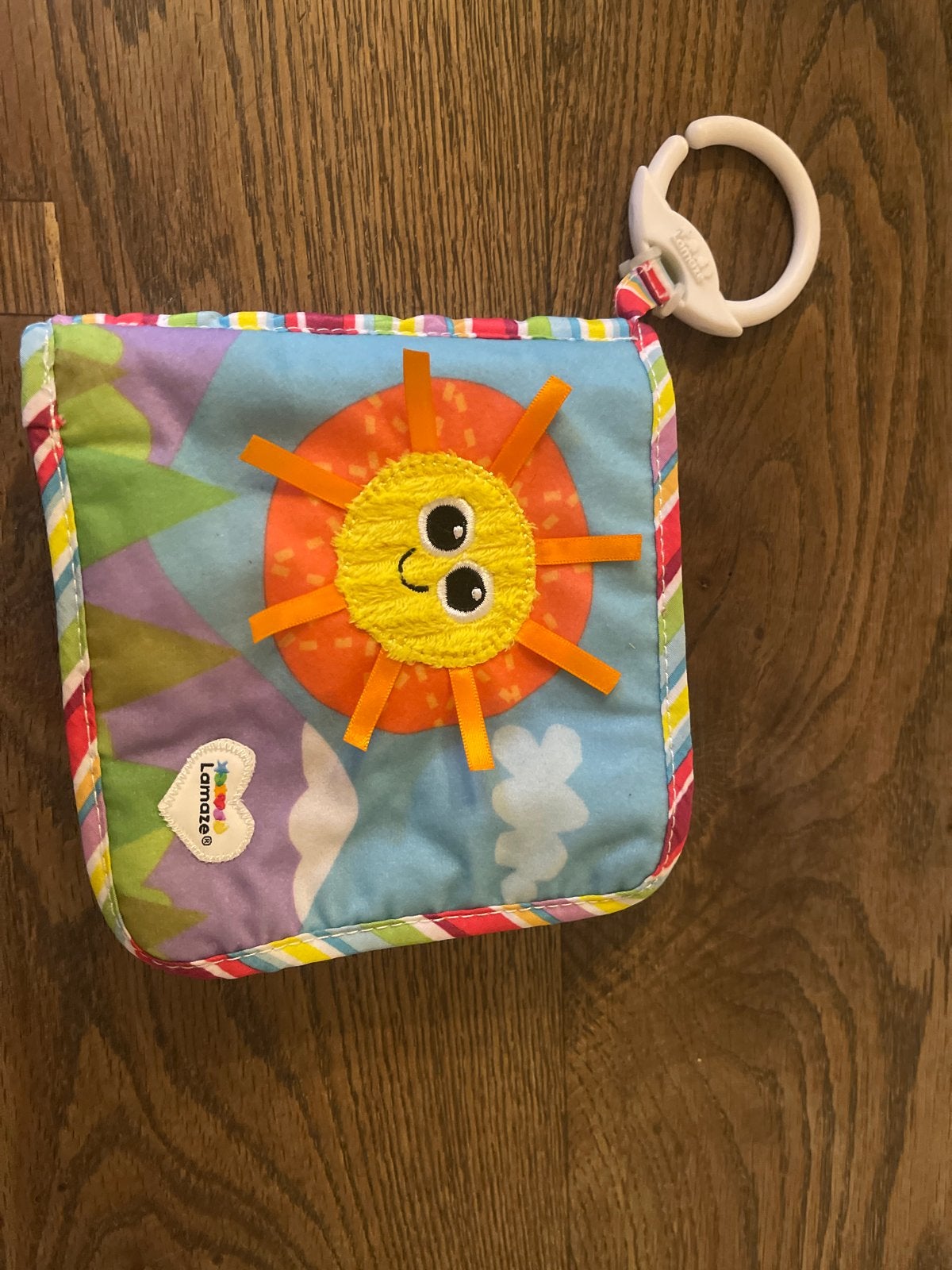 Lamaze Zonneboekje - Zacht babyboekje met zon, Ophalen of Verzenden, Gebruikt, Overige typen